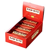 Los mejores  - Raw Bite Barrita Ecológica de Manzana y Canela - Paquete de 12 x 50 gr - Total: 600 gr